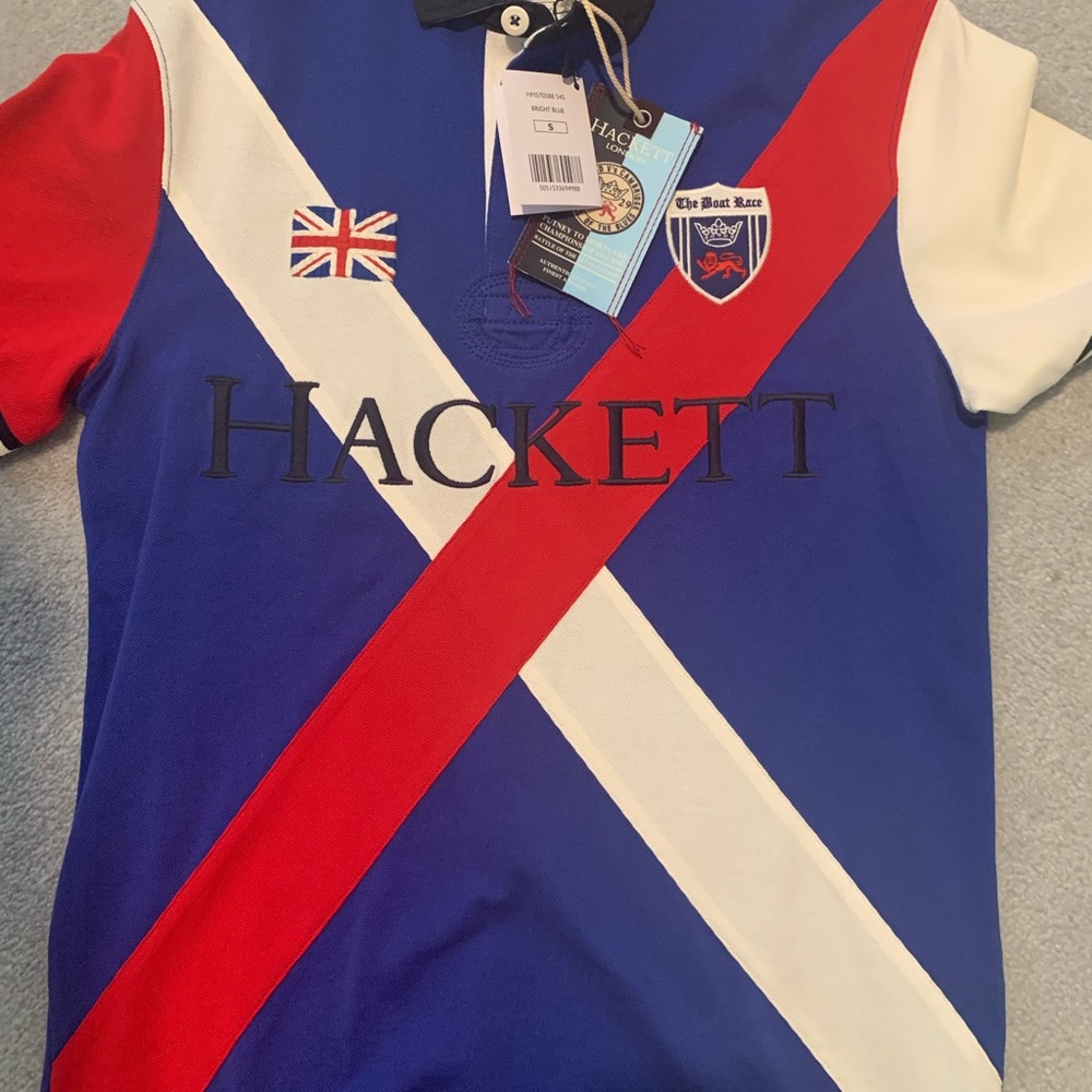 Hackett London Polo Shirt
New with Tags 
Adult S
